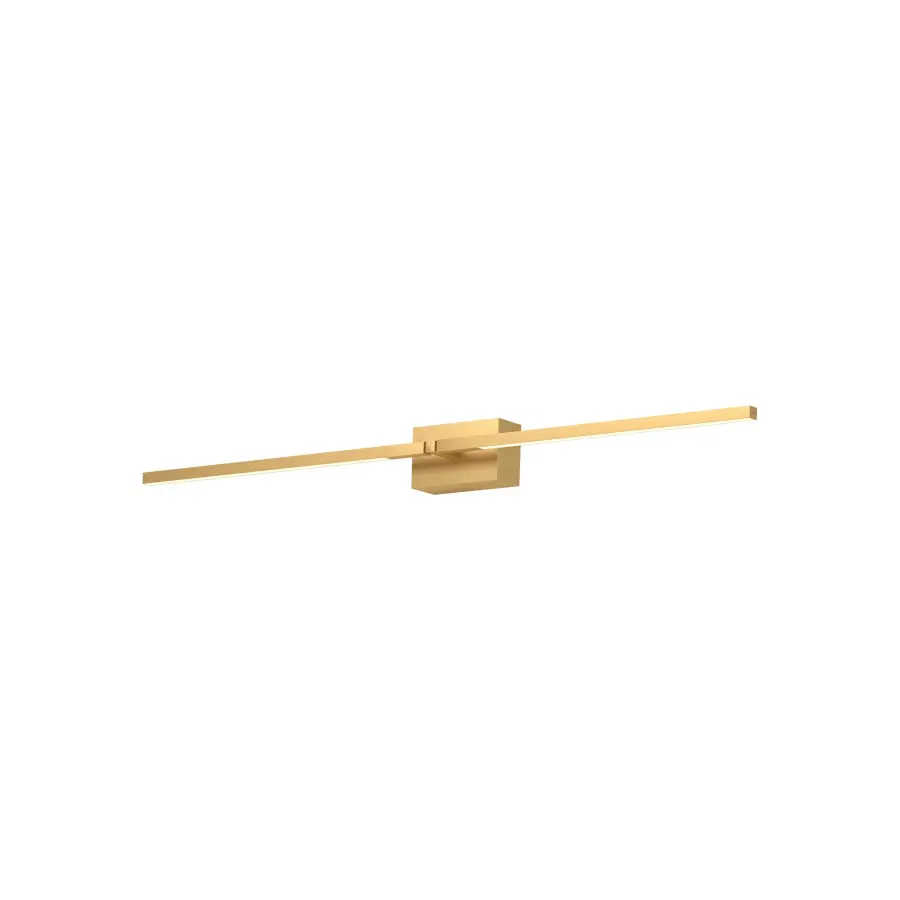 Pandora 36-Inch Wall Sconce in Brushed Gold - Image 1