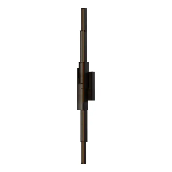 Enzo 60-Inch Wall Sconce in Matte Black - Image 4