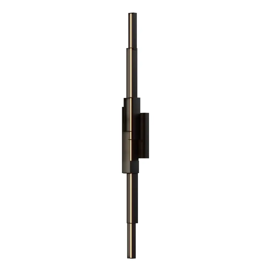 Enzo 60-Inch Wall Sconce in Matte Black - Image 4