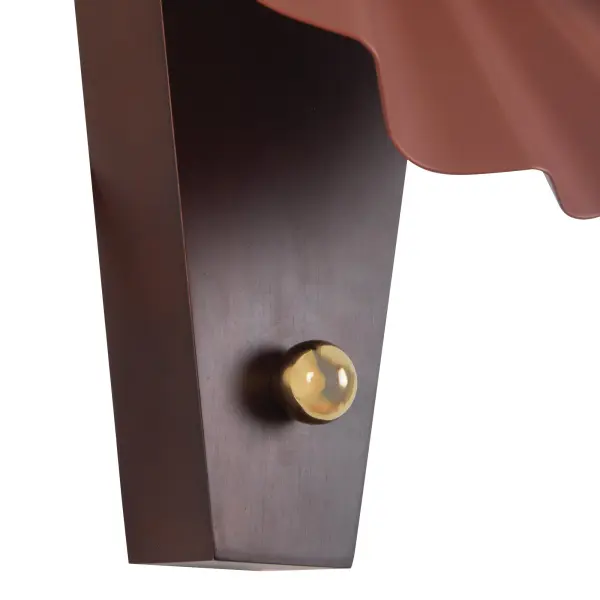 Furrow 12-Inch Wall Sconce in Burgundy - Image 16