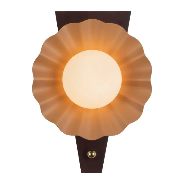 Furrow 12-Inch Wall Sconce in Burgundy - Image 5