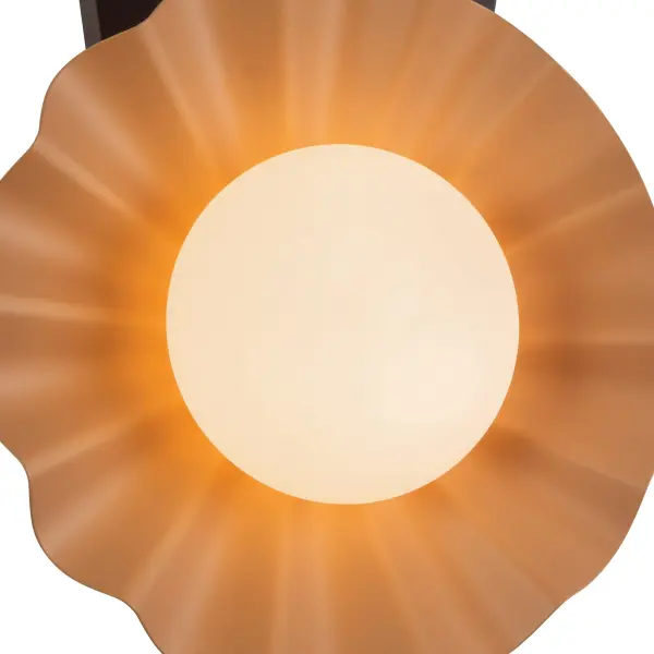 Furrow 12-Inch Wall Sconce in Burgundy - Image 7