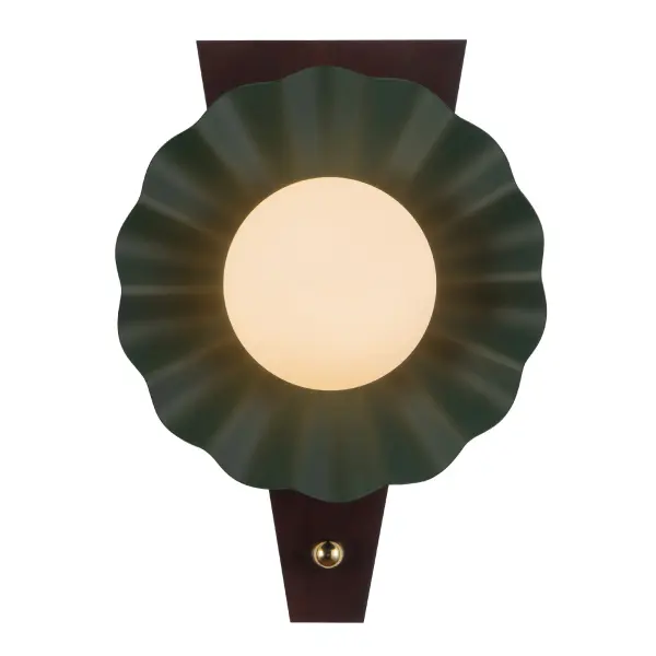 Furrow 12-Inch Wall Sconce in Burgundy - Image 9