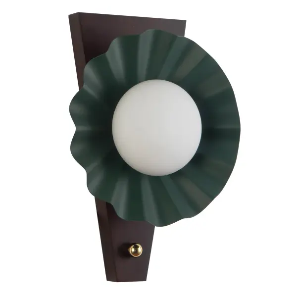 Furrow 12-Inch Wall Sconce in Burgundy - Image 10
