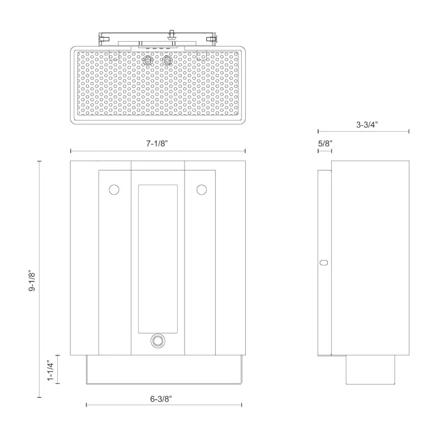 Hounslow 7-Inch LED Wall Sconce - Image 3