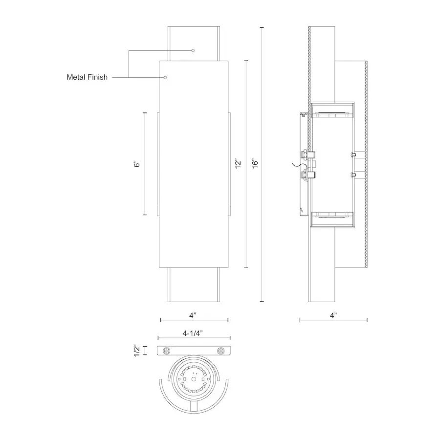 Dela 16-Inch Wall Sconce - Image 4