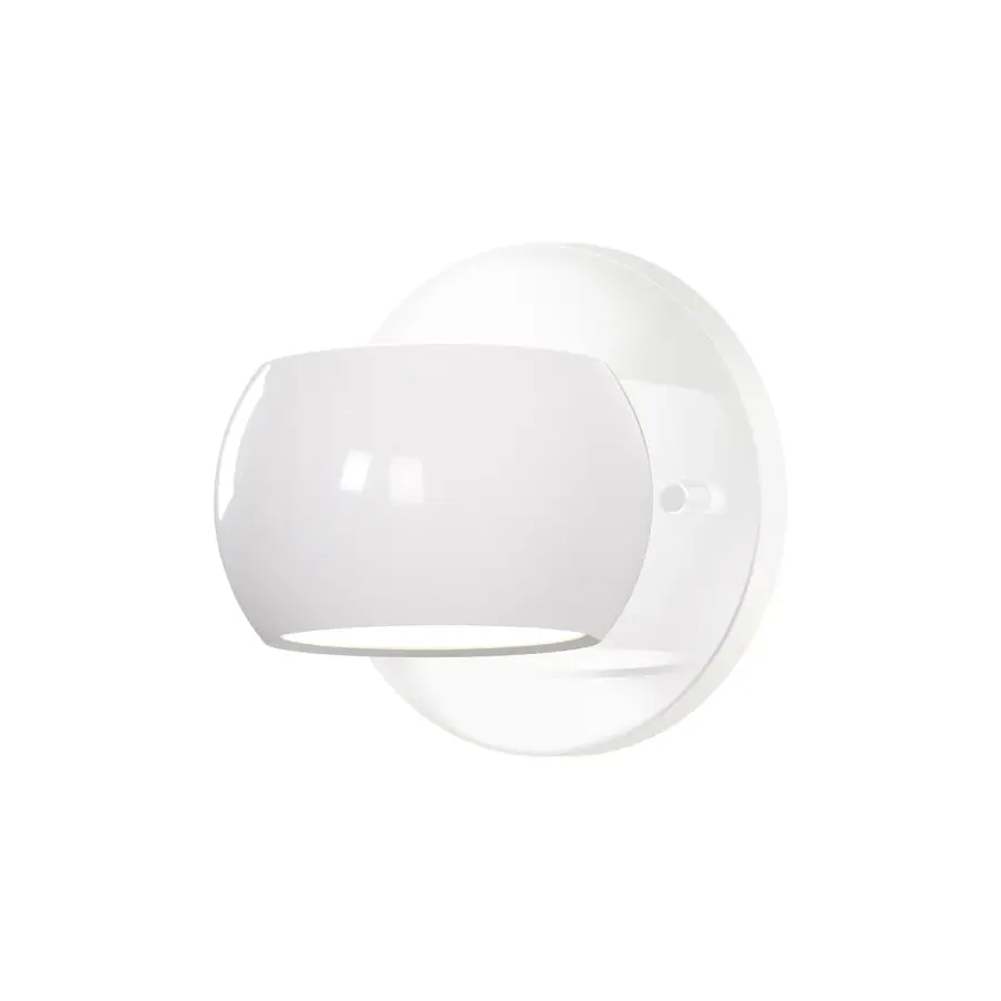 Flux 4-Inch Wall Sconce in Graphite Black - Image 1