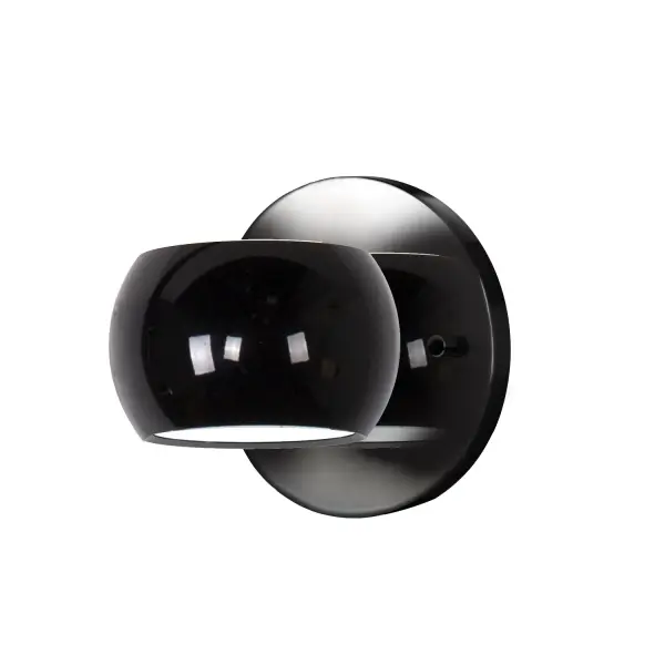 Flux 4-Inch Wall Sconce in Graphite Black - Image 3