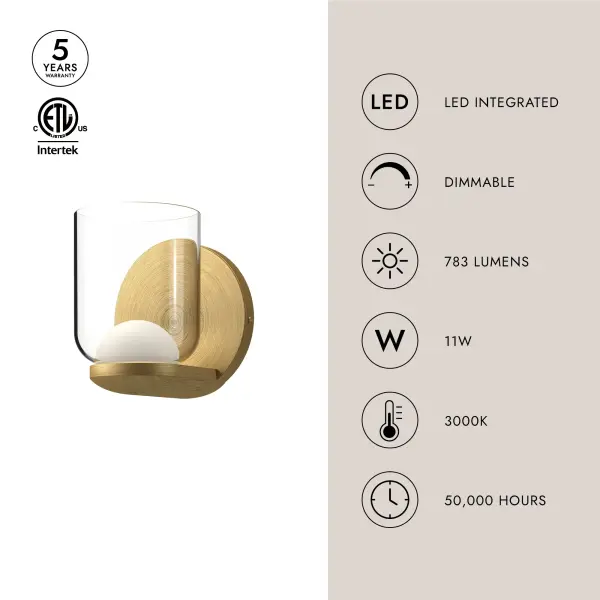 Cedar 4-Inch Wall Sconce in Matte Black - Image 6