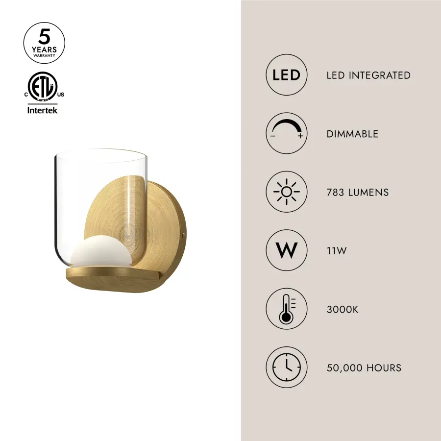 Cedar 4-Inch Wall Sconce in Matte Black - Image 6
