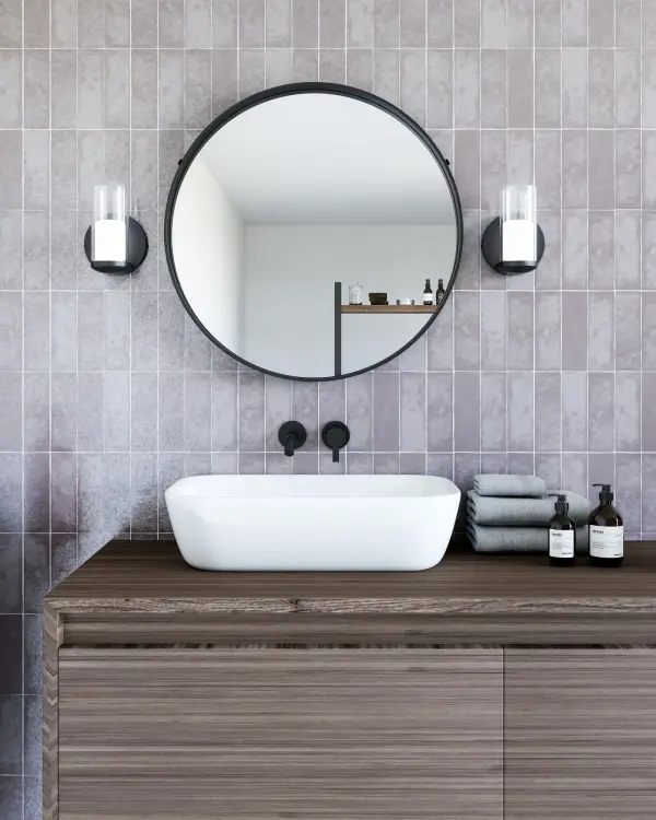 Birch 3-Light Wall Sconce in Matte Black - Image 2