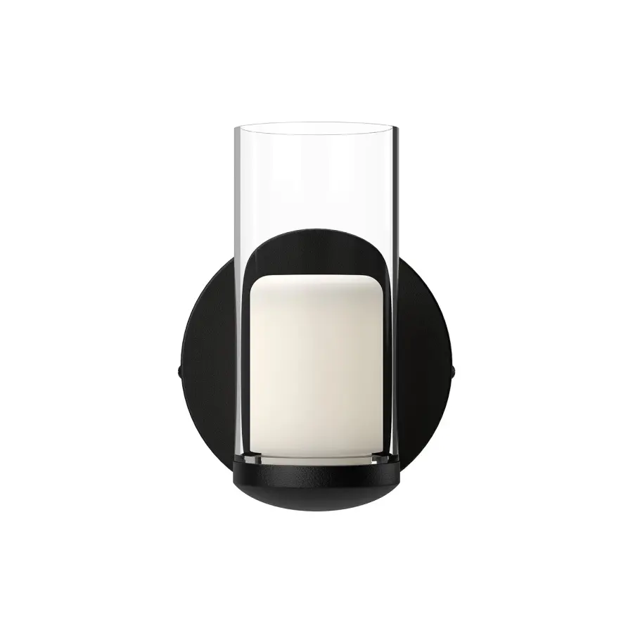 Birch 3-Light Wall Sconce in Matte Black - Image 3