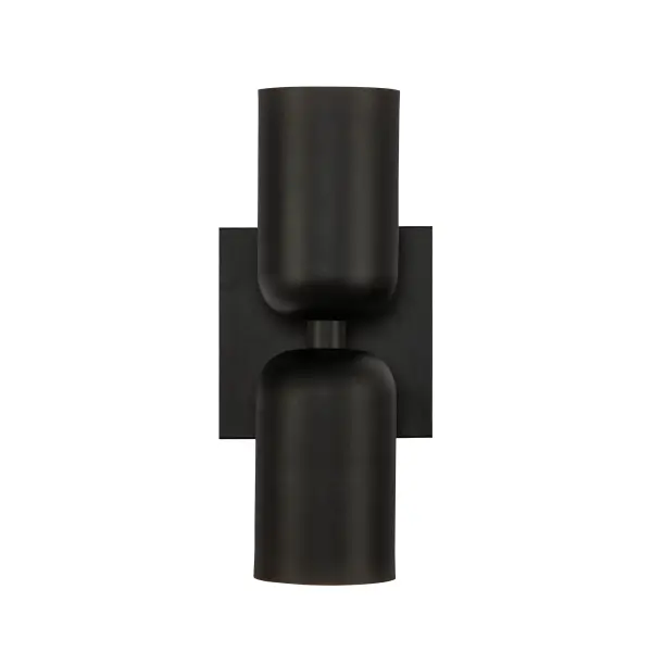 Nola 12-Inch Wall Sconce in Matte Black - Image 11