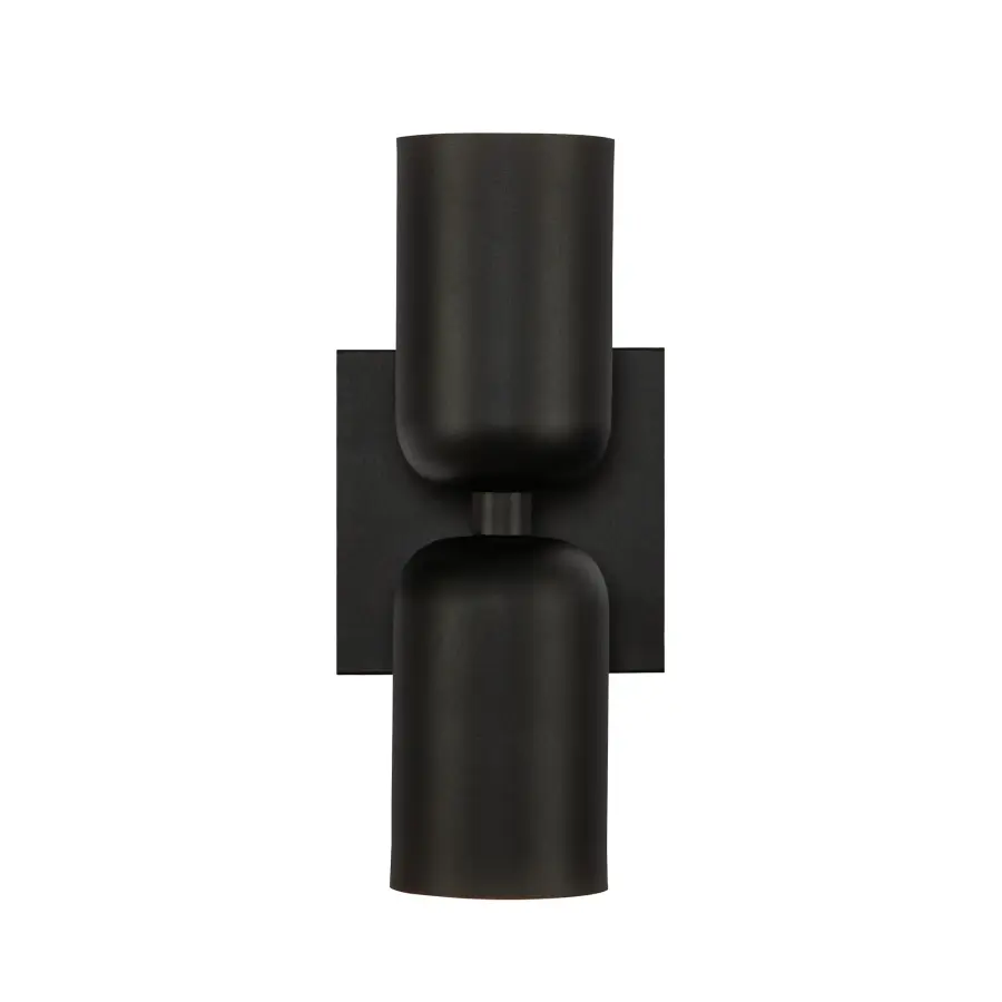 Nola 12-Inch Wall Sconce in Matte Black - Image 11