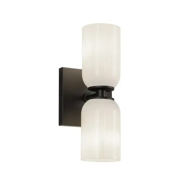 Nola 12-Inch Wall Sconce in Matte Black - Image 4