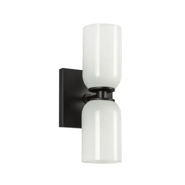 Nola 12-Inch Wall Sconce in Matte Black - Image 5