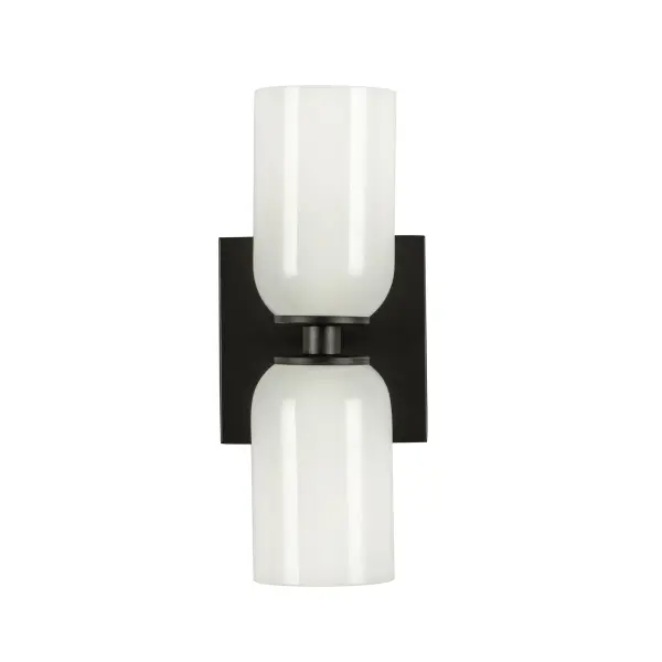 Nola 12-Inch Wall Sconce in Matte Black - Image 7