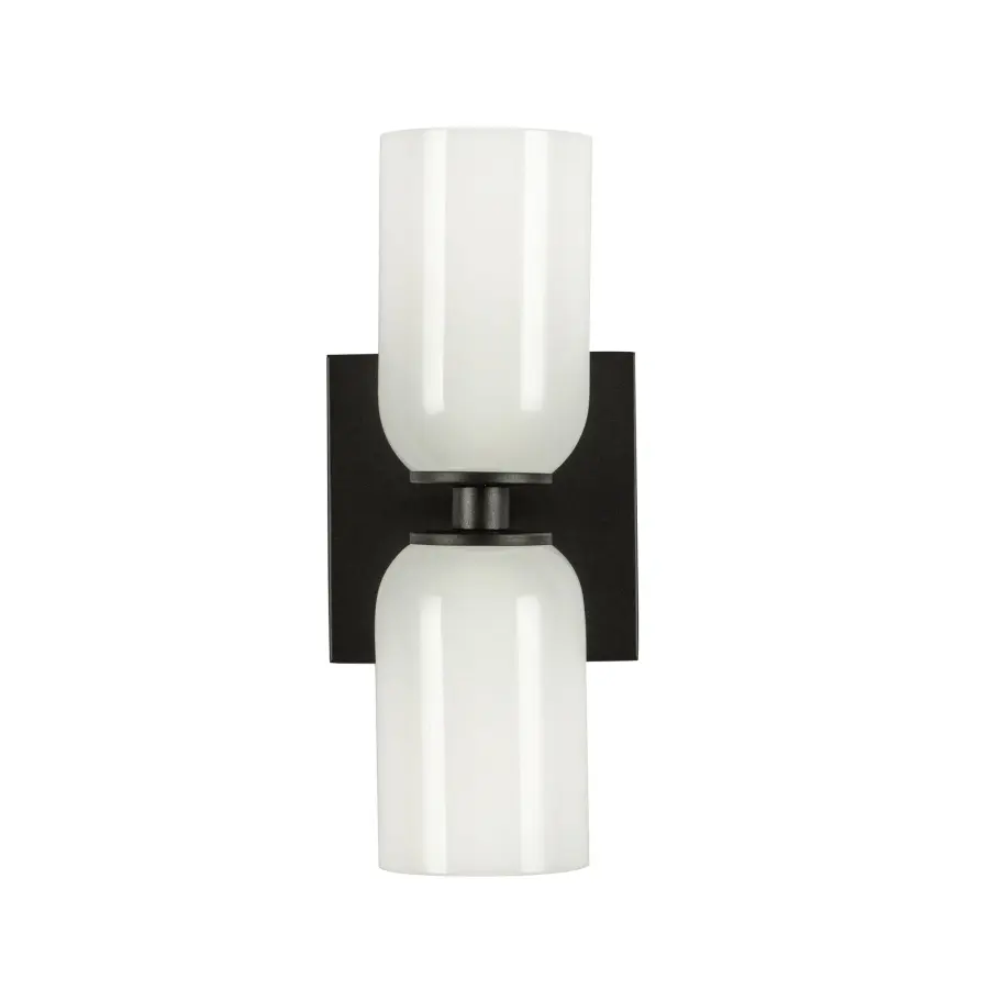 Nola 12-Inch Wall Sconce in Matte Black - Image 7