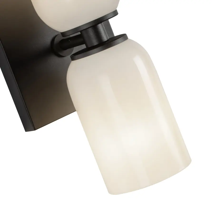 Nola 12-Inch Wall Sconce in Matte Black - Image 8