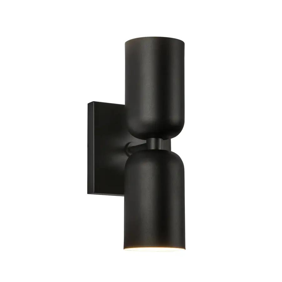 Nola 12-Inch Wall Sconce in Matte Black - Image 9