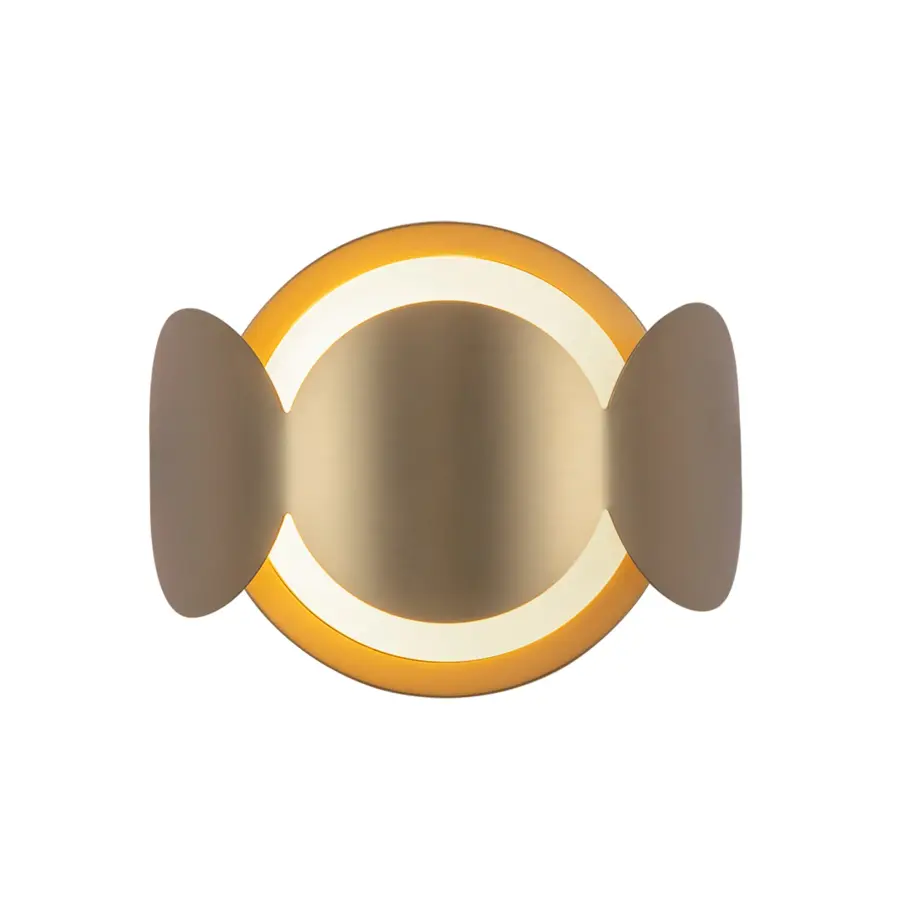 Ciel 10-Inch Wall Sconce in Chrome with Opal Glass - Image 1