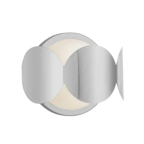 Ciel 10-Inch Wall Sconce in Chrome with Opal Glass - Image 7