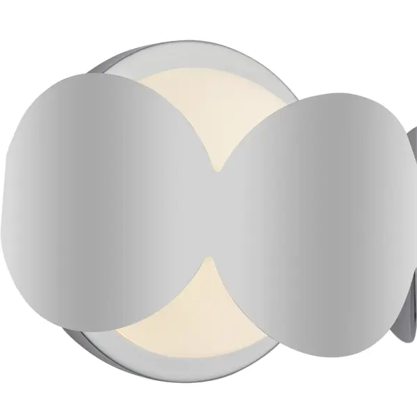 Ciel 10-Inch Wall Sconce in Chrome with Opal Glass - Image 9