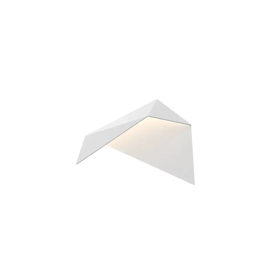 Taro 10-Inch Wall Sconce in White - Image 6