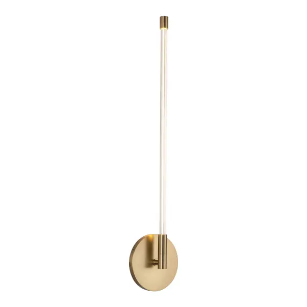 Motif 22-Inch Wall Sconce in Brushed Gold - Image 3