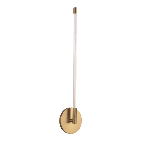 Motif 22-Inch Wall Sconce in Brushed Gold - Image 4