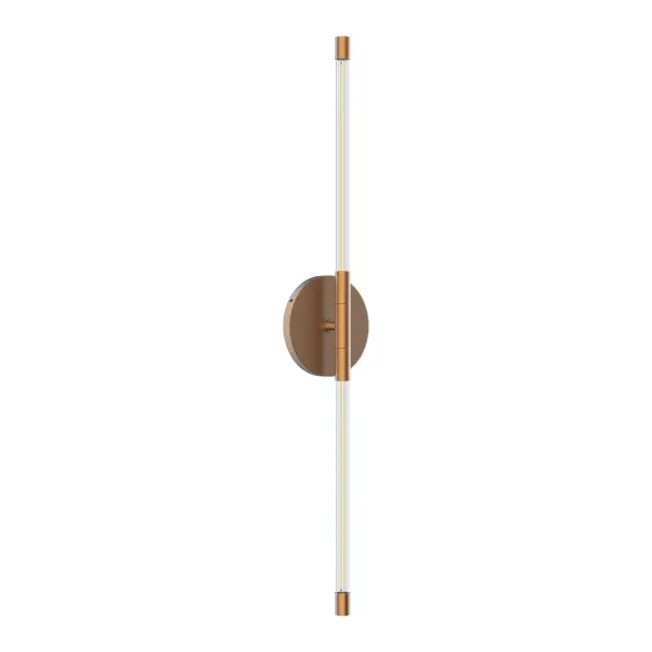 Motif 26-Inch Wall Sconce in Brushed Gold - Image 13