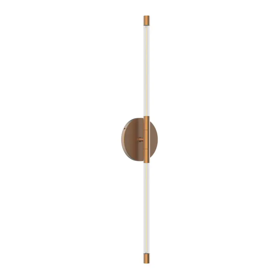 Motif 26-Inch Wall Sconce in Brushed Gold - Image 13