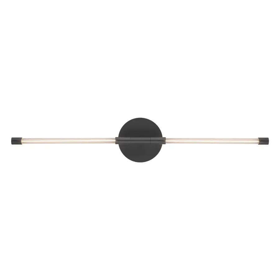 Motif 26-Inch Wall Sconce in Brushed Gold - Image 4