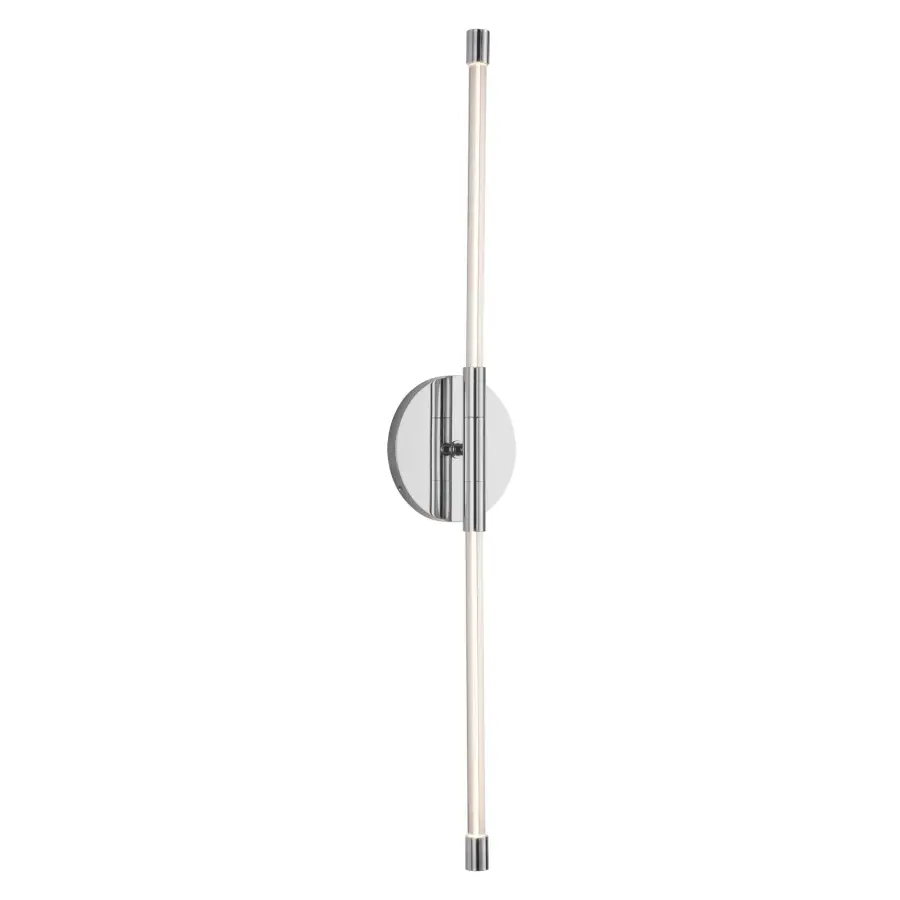 Motif 26-Inch Wall Sconce in Brushed Gold - Image 8