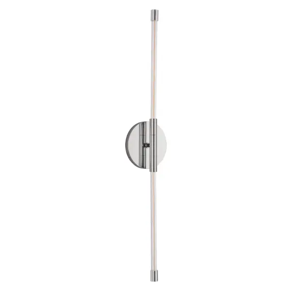 Motif 26-Inch Wall Sconce in Brushed Gold - Image 9
