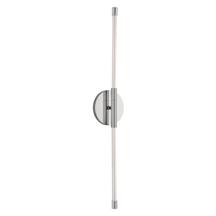 Motif 26-Inch Wall Sconce in Brushed Gold - Image 9