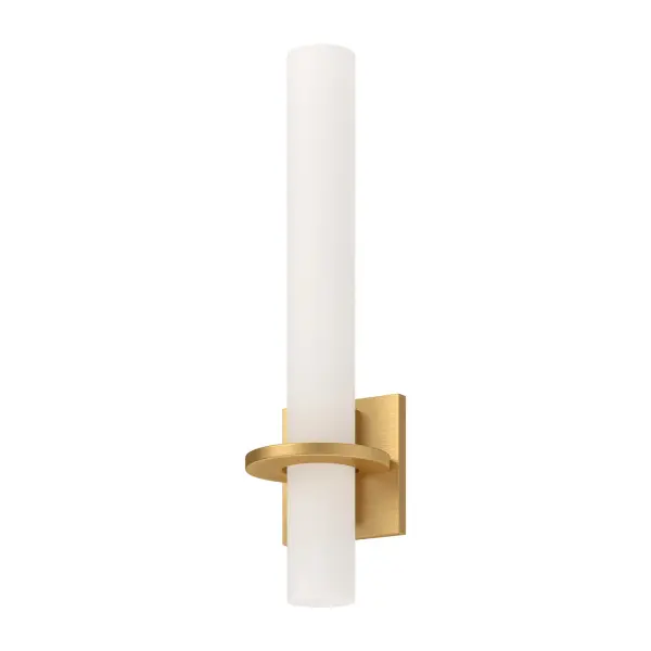 Bhutan 5-Inch Wall Sconce in Brushed Gold - Image 1