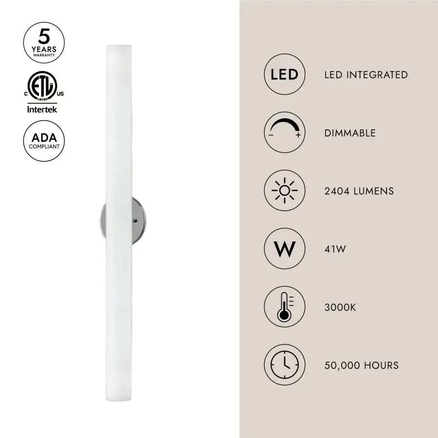 Bute 24-Inch Wall Sconce - Image 6