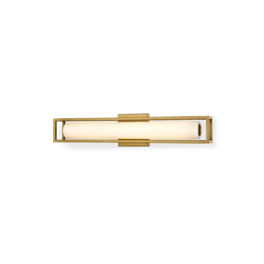 Lochwood 21-Inch Wall Sconce in Matte Black - Image 1