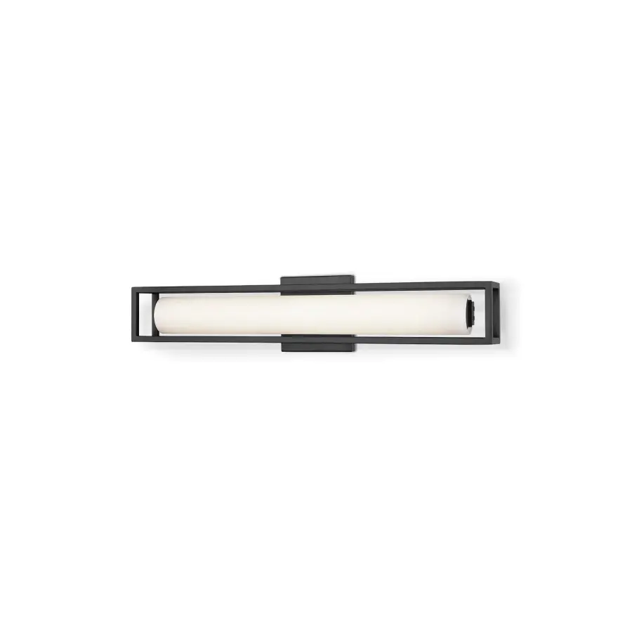 Lochwood 21-Inch Wall Sconce in Matte Black - Image 2
