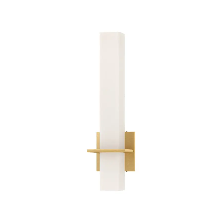 Nepal 18" Wall Sconce in Brushed Gold - Image 1