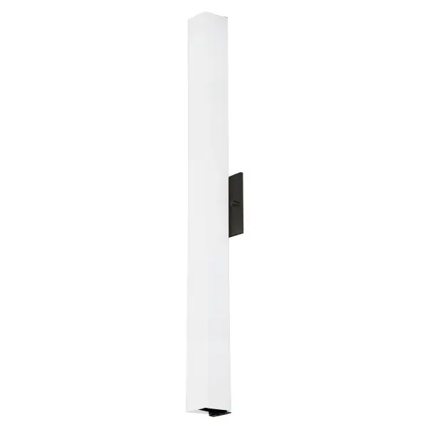 Melville 32-Inch Wall Sconce in Matte Black - Image 3
