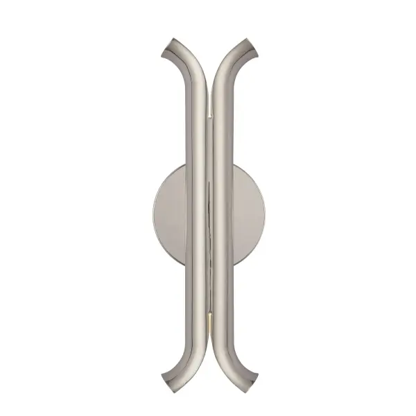 Husk 14-Inch Wall Sconce in Polished Nickel - Image 5