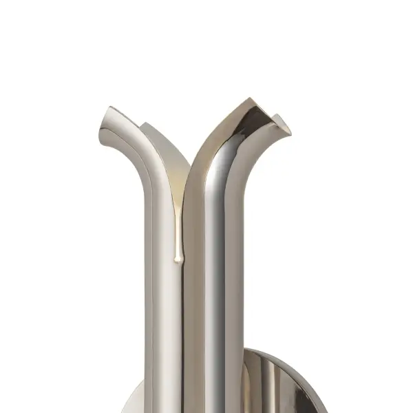 Husk 14-Inch Wall Sconce in Polished Nickel - Image 7