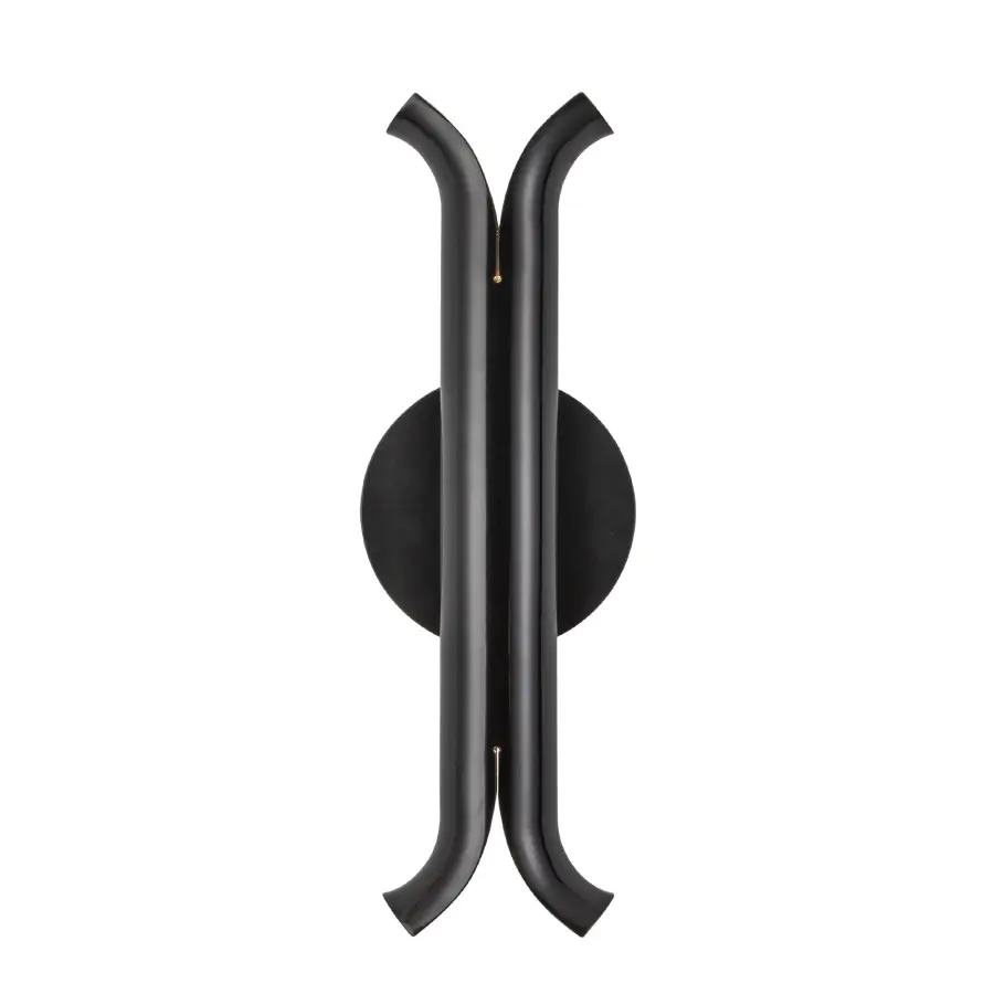 Husk 14-Inch Wall Sconce in Polished Nickel - Image 8