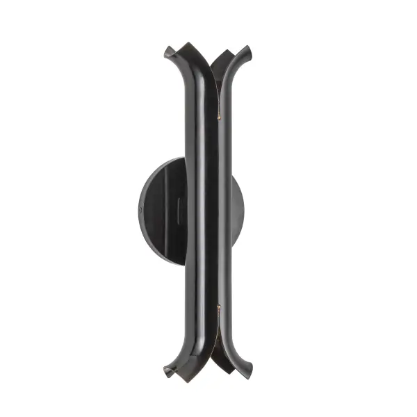 Husk 14-Inch Wall Sconce in Polished Nickel - Image 9