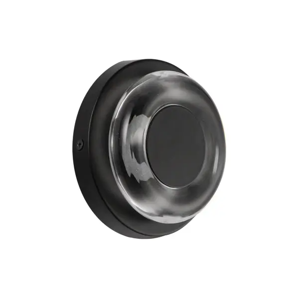 Stephord 4-Inch Wall Sconce in Matte Black with Clear Glass - Image 12