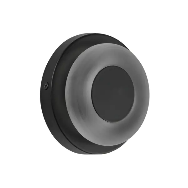Stephord 4-Inch Wall Sconce in Matte Black with Clear Glass - Image 4