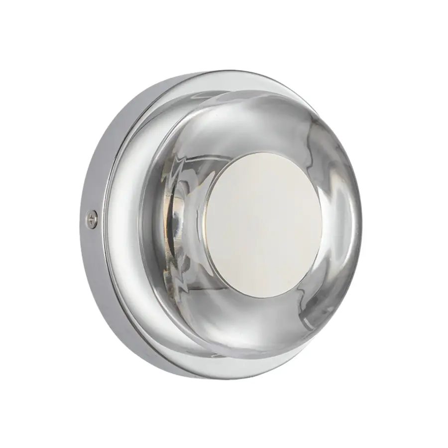 Stephord 4-Inch Wall Sconce in Matte Black with Clear Glass - Image 8