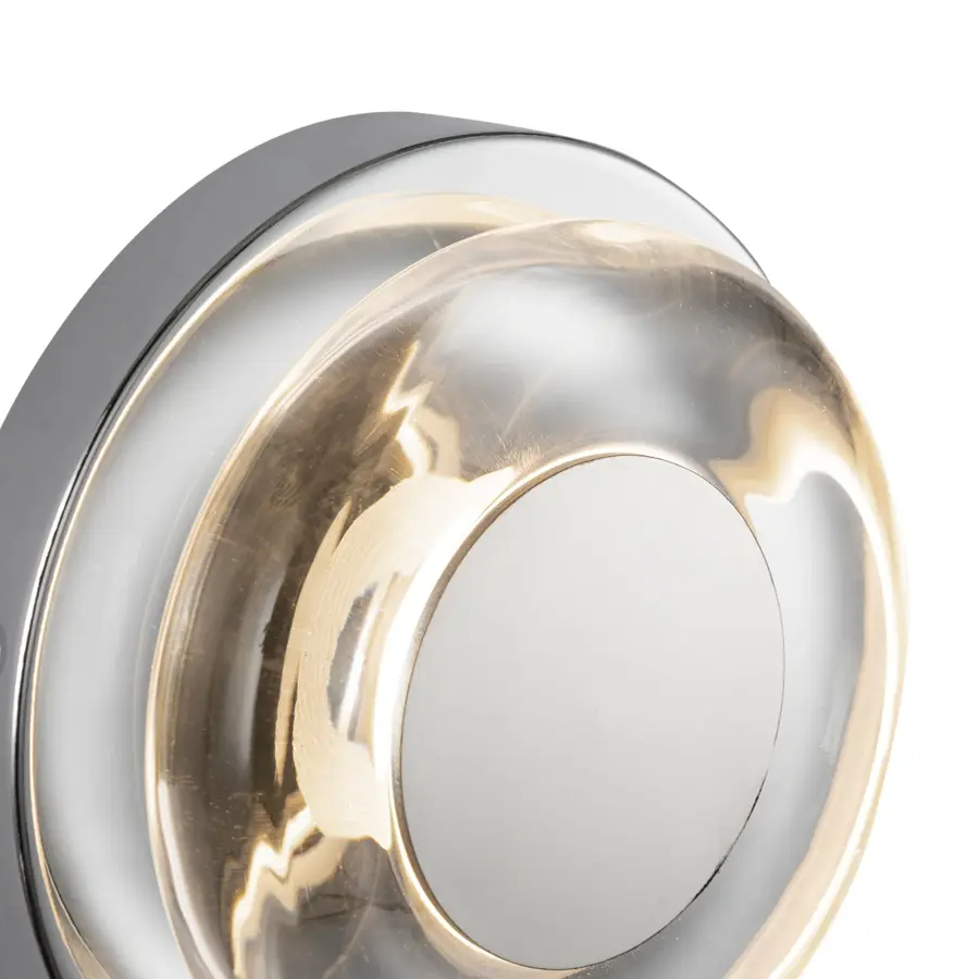 Stephord 4-Inch Wall Sconce in Matte Black with Clear Glass - Image 9